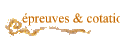 �preuves & cotation